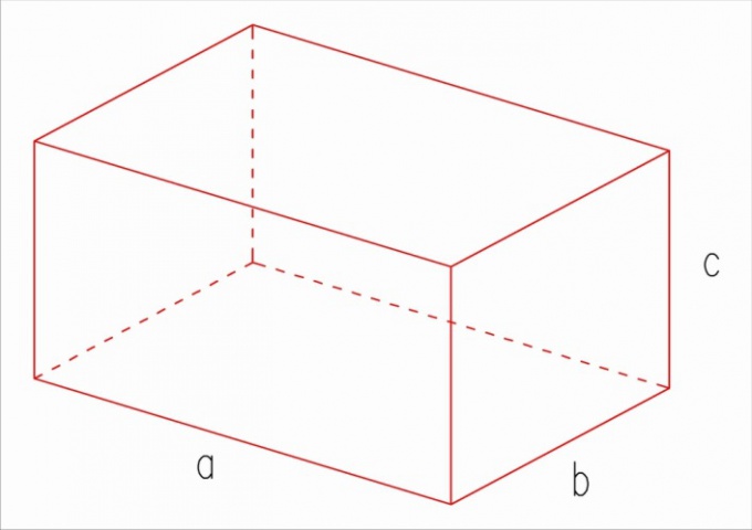 Чертеж параллелепипеда куба